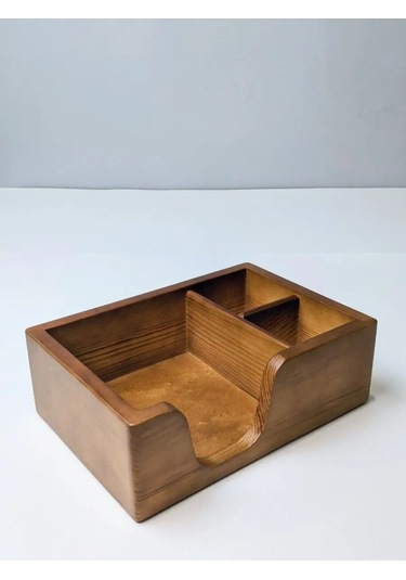 Masterskaa S Wood Döşeme Masası İçin Ahşap Peçetelik 156263188 Kahverengi