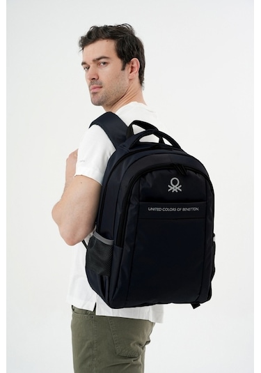 Unıted Colors Of Benetton Unisex Sırt Çantası 20964 Siyah