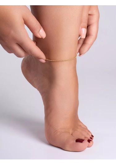 Lucente 925 Ayar Gümüş Bileklik Zincir 240716986 Altın