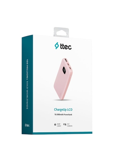 Ttec 2BB205TP Lcd 10.000 mAh Powerbank