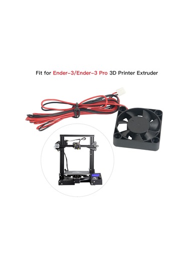 Honmex Ender-3/ender-3 Pro Için 24v 0.06a 40x40x10mm Soğutma Fanı, 2 Adet, Yüksek Verimli Isı Dağıtımı, Extruder Aksesuarı