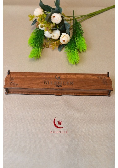 Akik Taşlı 33 Lü Erkek Tesbih Doğal Taş, Özel Ahşap Kutulu Çok Renkli