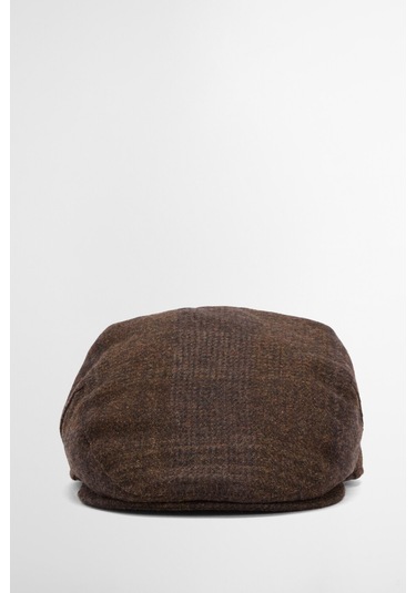 Barbour Deveron Tweed Kasket Br91 Coffee Bea Kahverengi