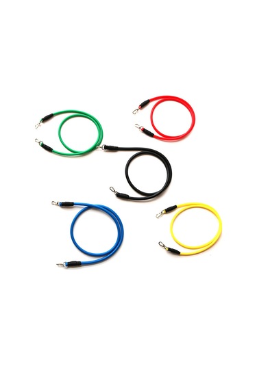 Hombey 11 Parça Tpe Egzersiz Direnc Bandı Seti - Kas Geliştirme, Yoga Ve Güç Antrenmanı İçin Çok Fonksiyonlu Egzersiz Aleti