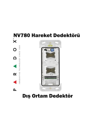 Paradox Kablosuz İç/Dış Ortam Perde Tipi Pet Hareket Dedektörü