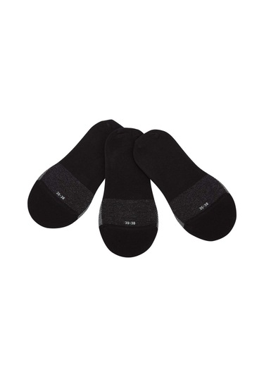 Asics 3PPK SECRET SOCK Siyah Unisex Çorap 3033A394-001