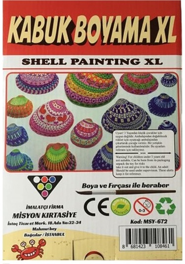 Misyon Kabuk Boyama XL