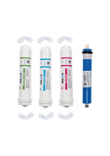 Inline Kapalı Kasa Tüm Su Arıtma Cihazlarına Uyumlu 5'Li Filtre - 504676024