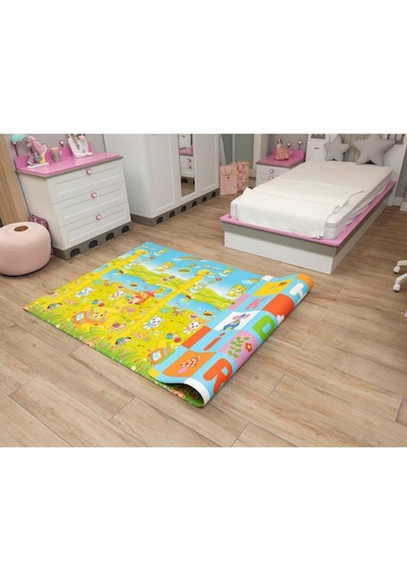 Animal Party Premium Oyun Matı / Halısı 140cm 225cm 12mm Mat 028