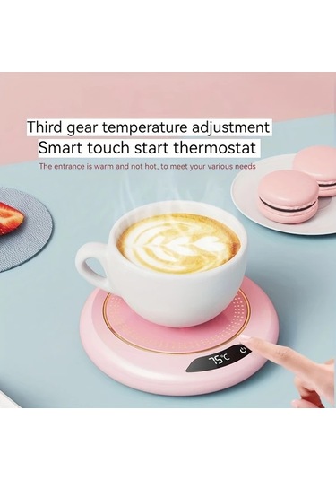 Xuweiwei Yeşil Usb Kahve Isıtıcı: Üç Sıcaklık Ayarı İle Ev Ve Ofis İçin Termos