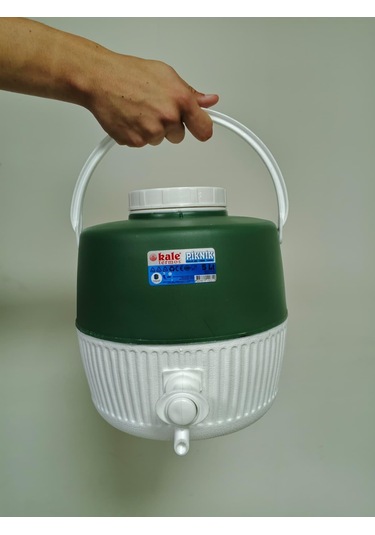 5 Lt Piknik Termos 1003 Super Picnic Cooler Jug Yeşil