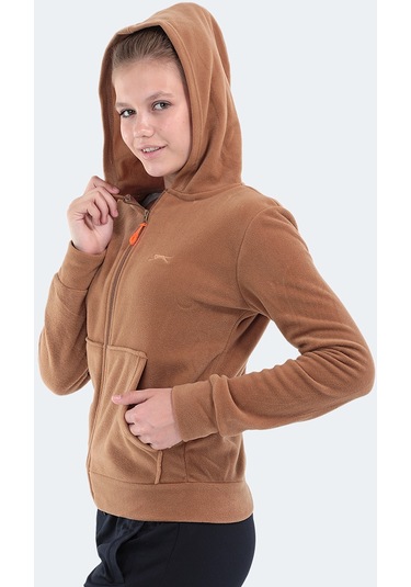 Slazenger Sofal I Kadın Polar Polar Toprak St21Wk017-315 Toprak