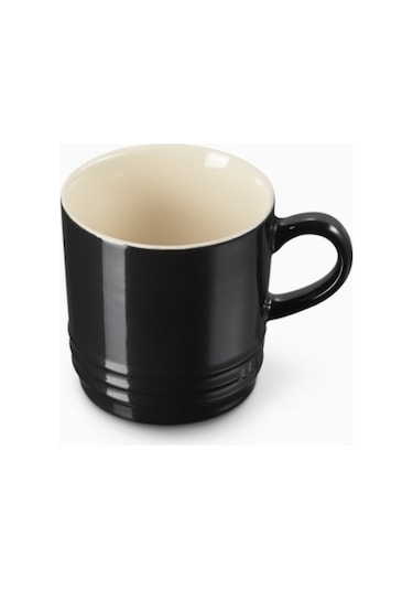 Le Creuset Seramik Cappuccino Kupası Lüks Ve Zarif Siyah