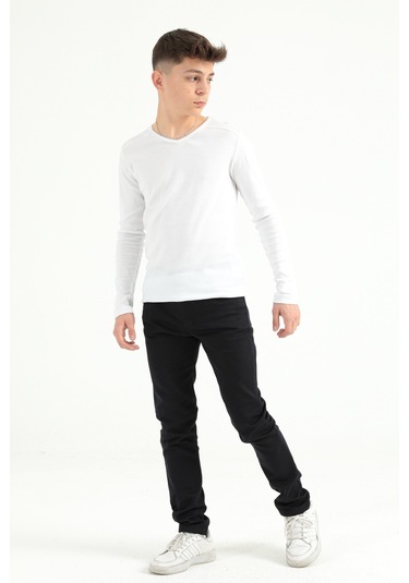 Modaplaza Erkek Çocuk Pantolon 60003- C22mşhn60003pntlacıvert C22MŞHN60003PNTLACIVERT Lacivert