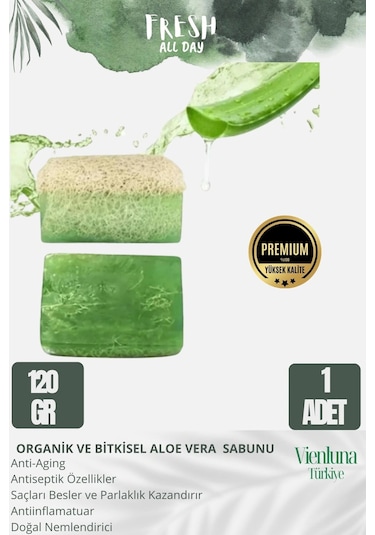 Vienluna Aloe Vera Sabunu 120 G
