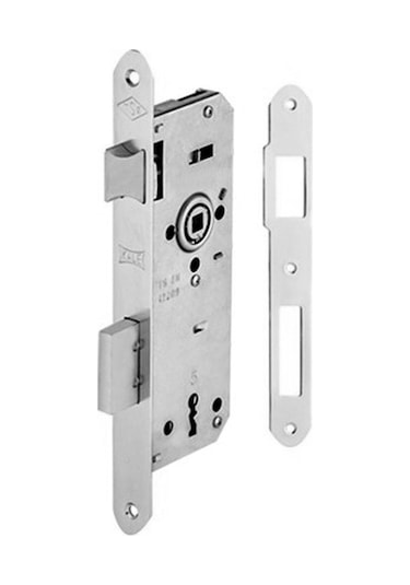 Kale 151 R 35 Ekstra Oda Kapı Kilidi Oval Nikel