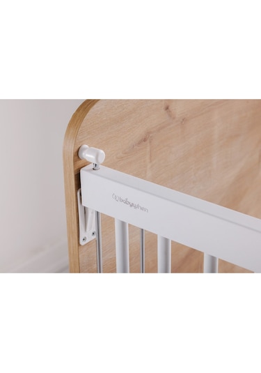 Bw1076 - Pratik Anne Yanı Sallanır Beşik Ahşap 60x120 Ahşap