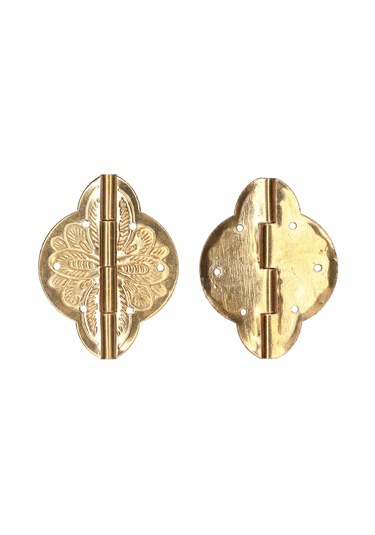 Vkemall Gümüş Renkli Bakır Matkaplı Mühürlü, 5 Cm Boyunda, 2 Adet Paketli, Ahşap Kutular Ve Mücevher Kutuları İçin Dayanıklı Kapak Menteşesi Diğer