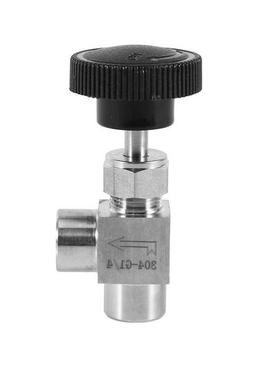 Ulzyvf Modüler İğneli Vana Su Gazı İçin Ayarlanabilir 1/4 İnç Dişi Dişli Bsp Ss304