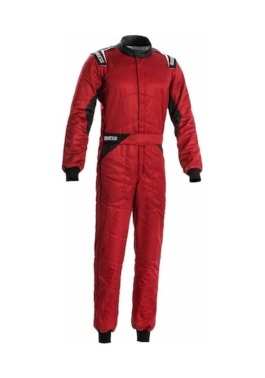 Sparco Sprint  Fia Onaylı Yarış Tulumu Kırmızı - Siyah