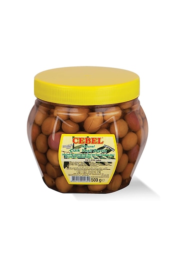 Cebel Çizik Yeşil Zeytin Pet 500 G