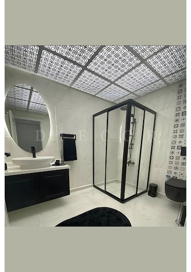 Diecor Led Döşenebilir Asma Tavan Uyumlu 60x60 Tavan Paneli Beyaz 60 X 60 Model:xa295