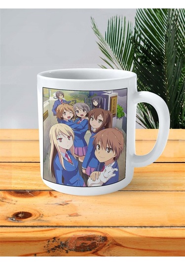 Sakurasou No Pet Na Kanojo Baskılı Kupa Bardak Kişiye Özel Model 3 Çok Renkli