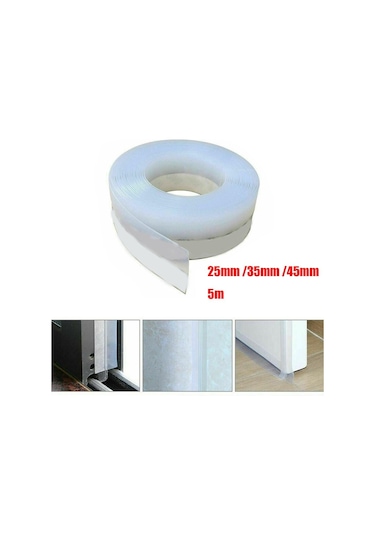 Kapı Contası Kanatlı Kapı Taslak Dışlayıcı Toz Geçirmez 25mm