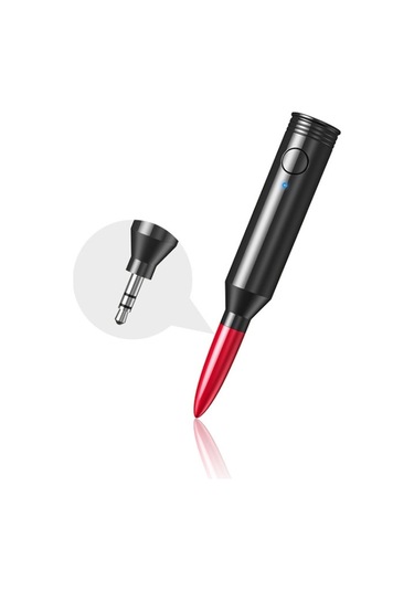 Sones M416 Araç Bluetooth Alıcısı Oynatıcı Ses Alıcısı Adaptörü Aux Dönüştürücü Kırmızı Gül