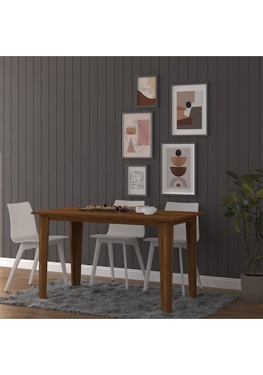 Yemek Masası Ym-01 Nevada Ceviz