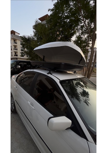 Perflex Beyaz Port Bagaj Eco 370 Litre Tek Açılır