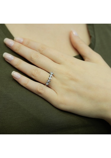 Lova G Renk 0,43 Karat Pırlanta Beştaş Yüzük - 1040094