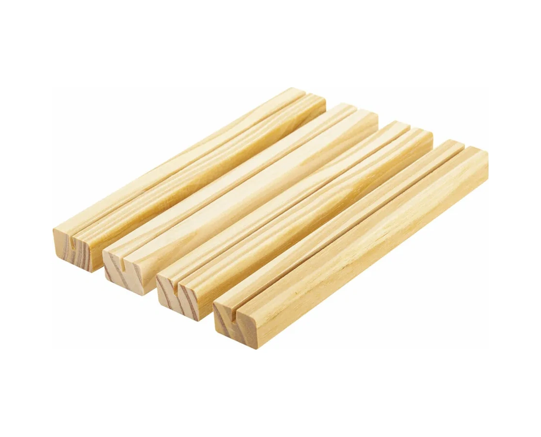 Brauberg Ahşap Etiket Tutucu, Fiş Ve Etiket Tutucu 4 Adet 270961466