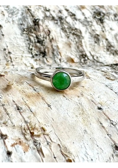 Elana Doğal Kristoprazlı Yüzük 151024255 Yeşil