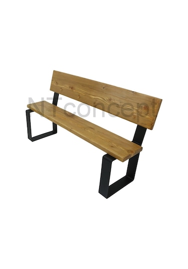 Ntconcept Ntconcept Masif Ağaç Sırtlı Bank