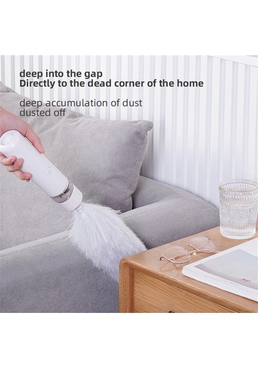 Sones Dy701 3'ü 1 Arada Elektrikli Tüy Toplayıcı Elde Taşınabilir Teleskopik Toz Temizleme Fırçası Pembe