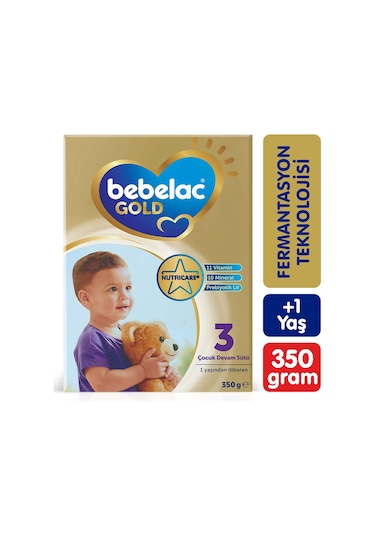 Bebelac Gold 3 Çocuk Devam Sütü 1 Yaş+  350 G