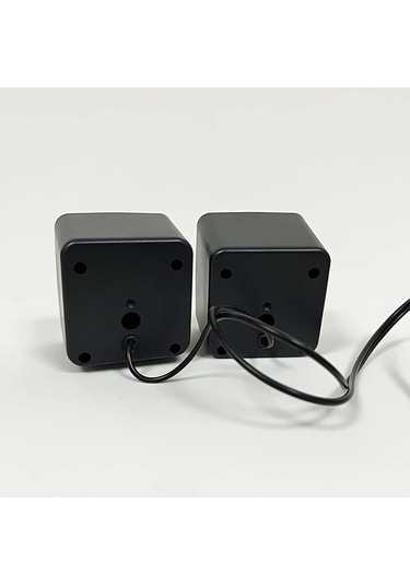 Willowhaven Beyaz Bilgisayar Hoparlörü Taşınabilir Masaüstü Ses Sistemi