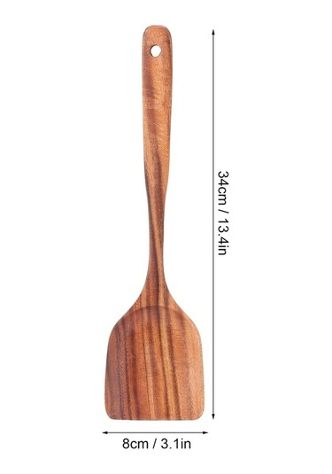 Ulzyvf Yapışmaz Tik Teslimleri, Tencere Spatüller Sopa Pişirme Non Mutfak Mutfak Mutfak Mutfak Mutfak Mutfak Mavi Isı Gizli Bej Ahşap Ahşap - Ca Bej - Mavi