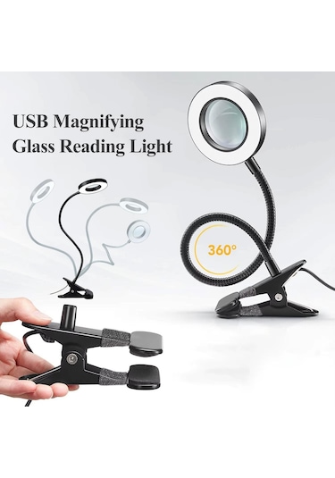Jwin Mb-500 Ledli Masa Büyüteç