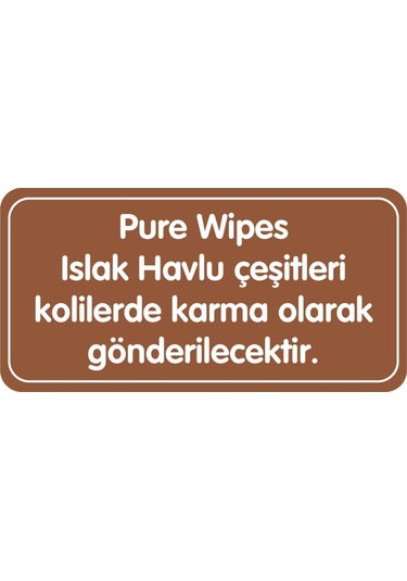 Pure Wipes Islak Havlu 24 X 50'Li 1200 Yaprak