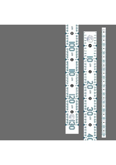 Homyl Balık Ölçme Aracı 51.18 '' Tekne Yelkenliler Beyaz-b