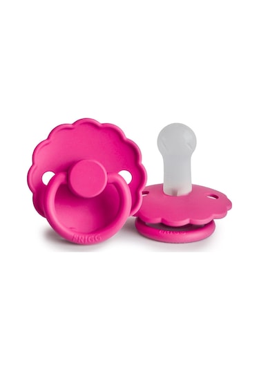 Frıgg Daisy Silikon Emzik - Fuchsia 6-18 Ay Pembe