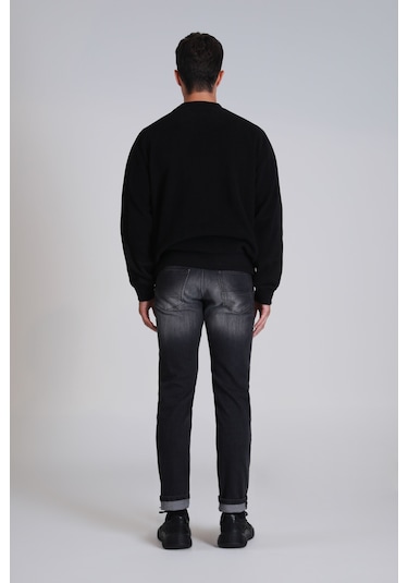 Lufian Thomas Smart Jean Erkek Pantolon Slim Fit Grey Grey 112200222100151 Grey Lufian Thomas Smart Jean Erkek Pantolon Slim Fit Grey Grey 112200222100151 Grey
