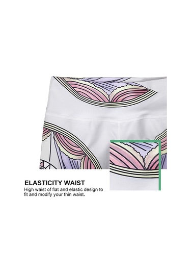 Paıyıge Yoga Pantolon Kadın Baskılı Maymun Hk63