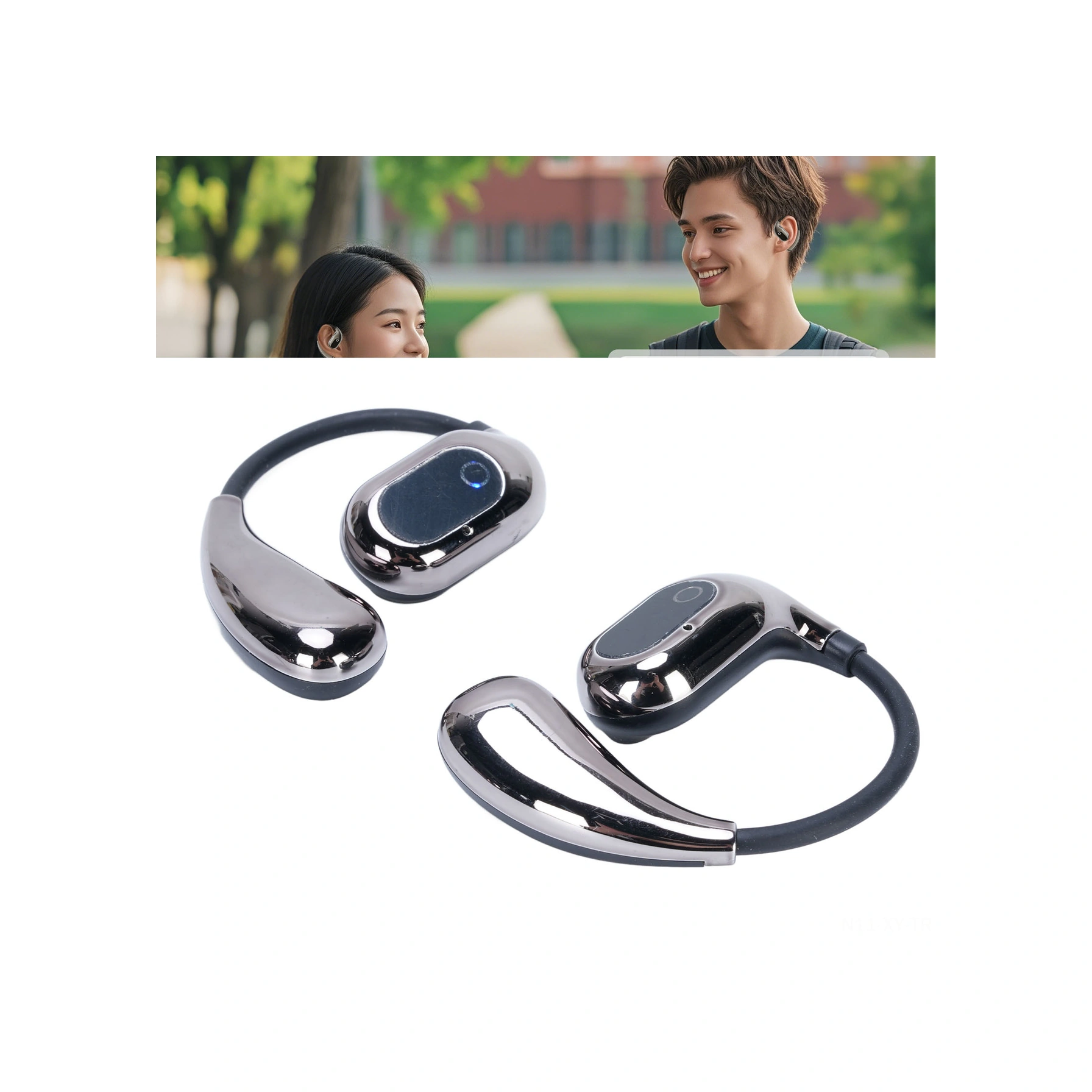 Shineyee Ergonomik Aı Çeviri Bluetooth Kulaklıklar - 138 Dil Gerçek Zamanlı Çeviri, Gürültü Engelleme Ve Uzun Pil Ömrü İle Spor Ve Seyahat İçin