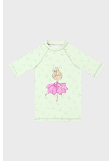 Slipstop Kız Çocuk T Shirt St2512000003 Mint Mint