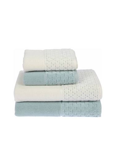 Özdilek Adria Best Set Banyo Takımı Krem/k.mint-mint Çok Renkli