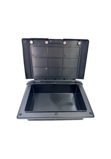 Willowhaven Siyah Dıy Çok Amaçlı Su Geçirmez Rv Elektrik Kutusu - Şalter Kutusu Modifikasyon Aksesuarı Siyah