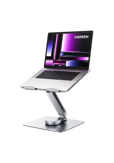 Ugreen Yükseklik Ve Açı Ayarlı 360 Derece Döndürülebilir Alüminyum Tablet Notebook Standı, 90849
